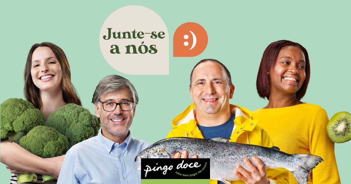 Pingo Doce: Vem crescer connosco no Pingo Doce - Estamos à procura de novos talentos!