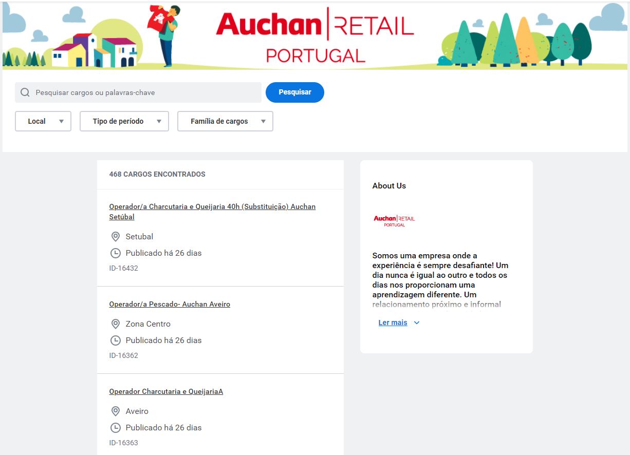 As etapas cruciais para confirmar sua vaga na Auchan